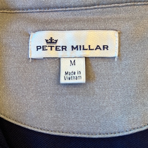 Men’s Peter Millar Villanova University 1/4 Zip Sweater - Picture 3 of 5